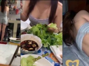 Em sinh viên dâm đồi về phòng ăn em