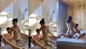 Từ bồn tắm đến phòng ngủ kỷ niệm với em trong chuyến du lịch ở homestay